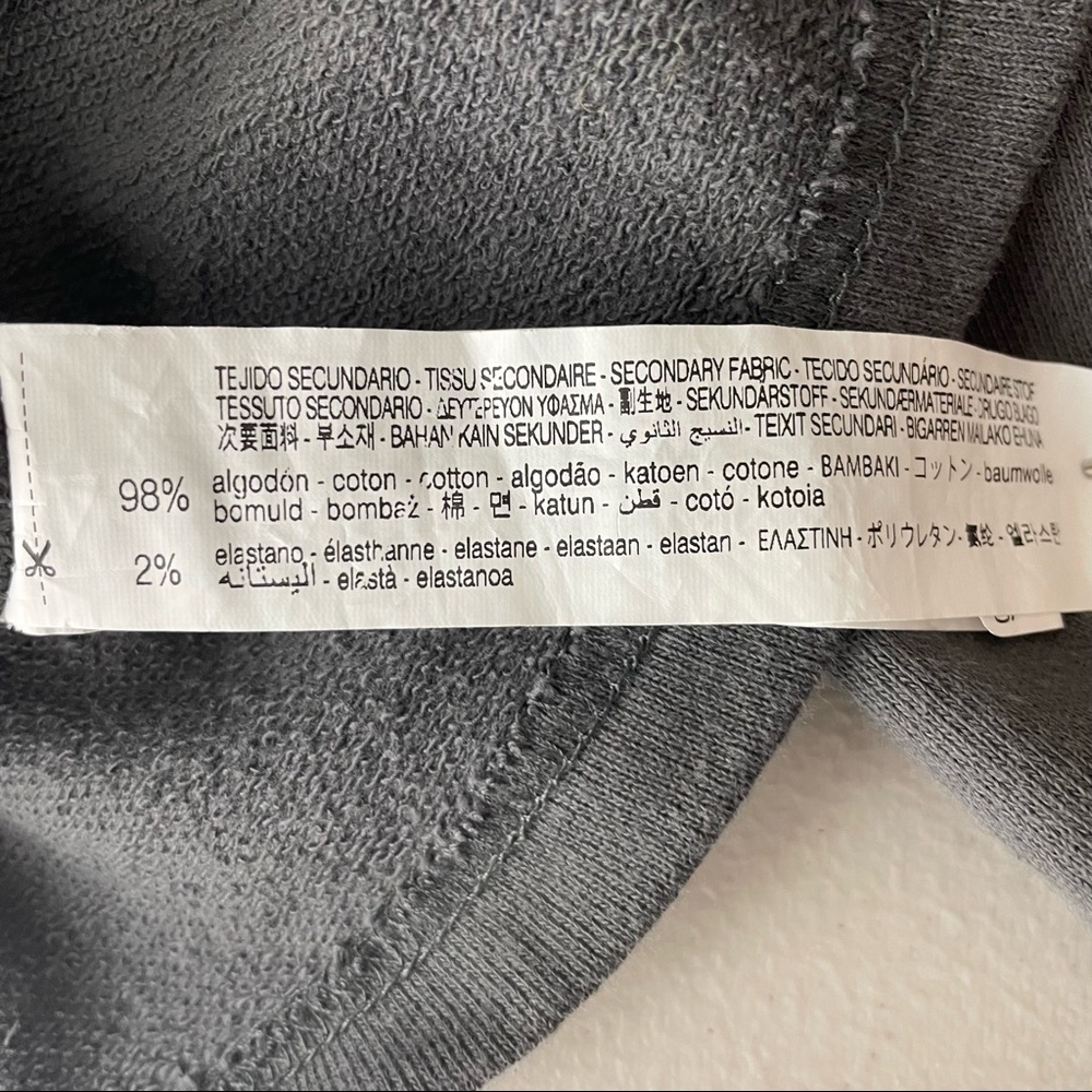 ZARA NWT WOMEN’S ENTER THE WEEKEND AND PRESS PAUSE DRESS SMALL GRAY - Picture 9 of 11